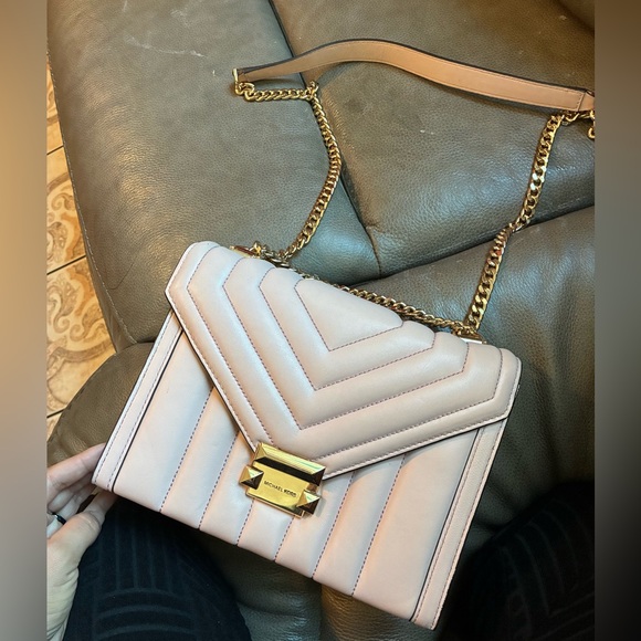 Michael Kors Light Pink Medium Crossbody Bag – Super Cute - Picture 6 of 10